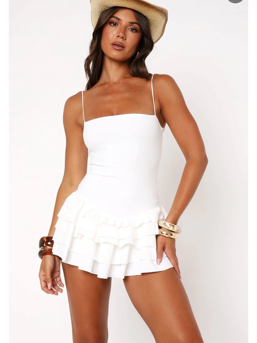 White Fox Boutique Photo ID Playsuit Romper